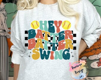 Sudadera Softball Hey Batter