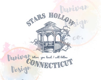 Sublimación PNG de Stars Hollow Gilmore Girls
