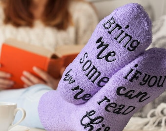 Purple Fuzzy Socks: Cozy Plush Comfort Gift