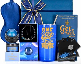 OP-Wiederherstellungs-Pflegepaket, Gute Besserung-Geschenkbox, Gemütliches Komfort-Set, Ermutigungs-Geschenkkorb für Sie / Ihn
