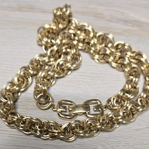 Givenchy Chain Necklace Vintage - Etsy