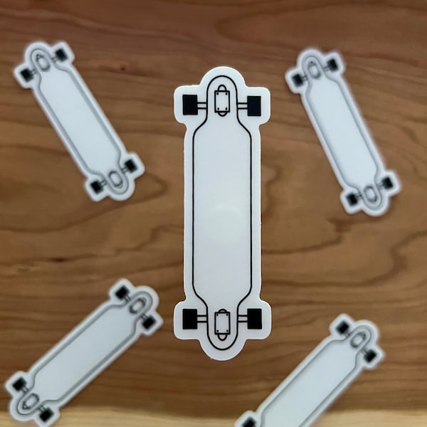 Longboard Stickers Etsy