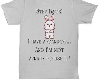 Funny rabbit t-shirt gift