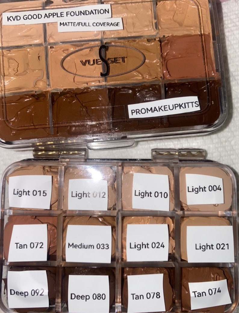 12 Pro KVD Good Apple Foundation Palette Etsy