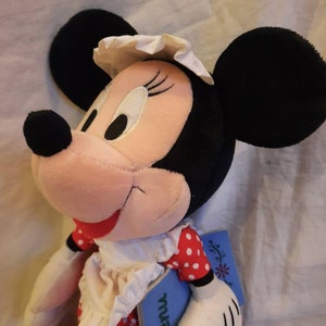Two for One: 2000 Sega Japan 15" Minnie Mouse with Large Red Heels. Great Condition. Made for Japan Market.
