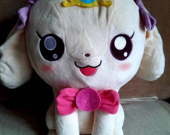 I Love Latte Precure 13' Big Head Plush,  Healing Pretty Cure, Banpresto Kawaii Japan Exclusive. Excellent Condition
