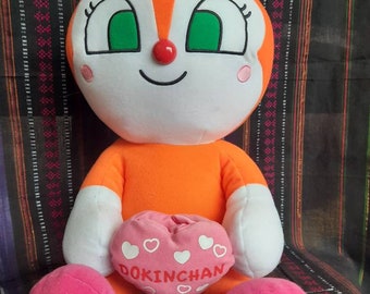 Anpanman Baikinman Dokin-chan Anime Production Cel Original Painting E 1136 126027787390