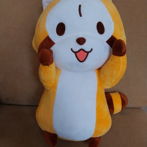 1977 Anime TV Series 15&quot; Rascal the Raccoon Exclusive Japan Kawaii Plush. Excellent, Like New Condition.