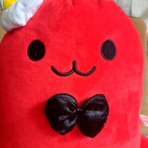Obscure, Rare Find Japan 19&quot; Red Octopus Kawaii Plush - Japan exclusive