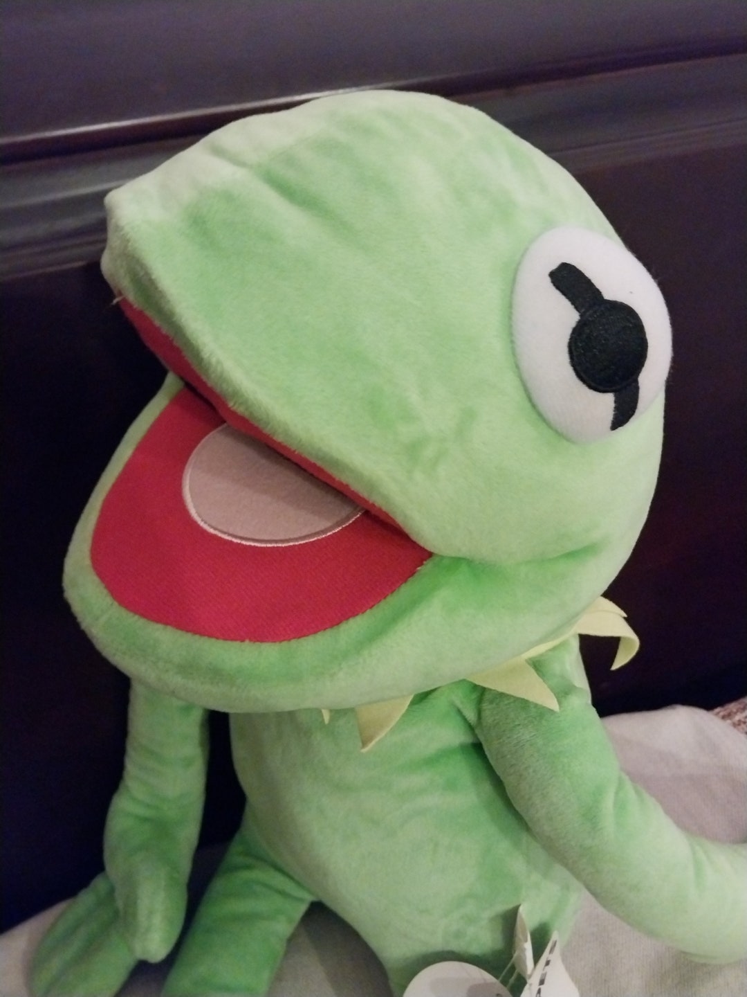 Muppets Kermit the Frog Plush Toy, 18, Best Made Toys