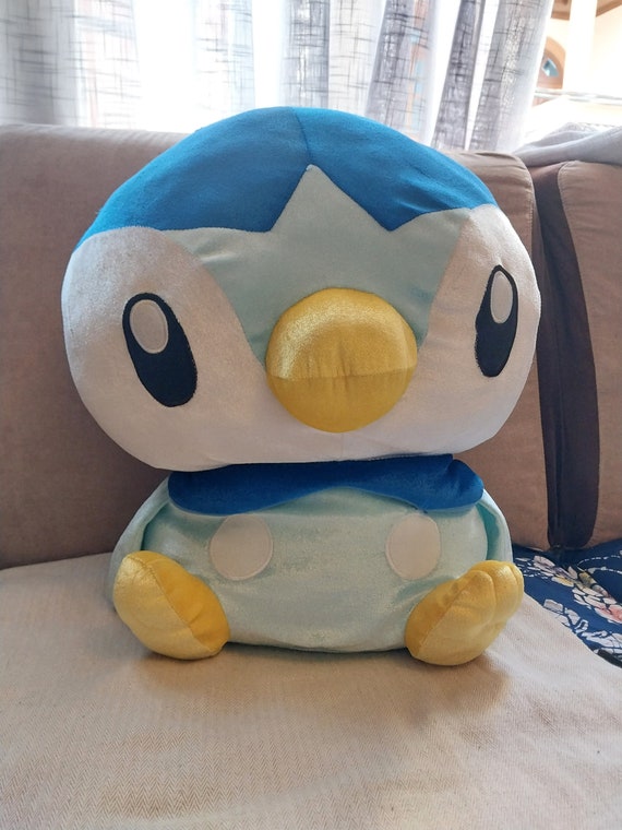 Jumbo 19 Pokemon Piplup Shiny Plush Excellent Condition Etsy