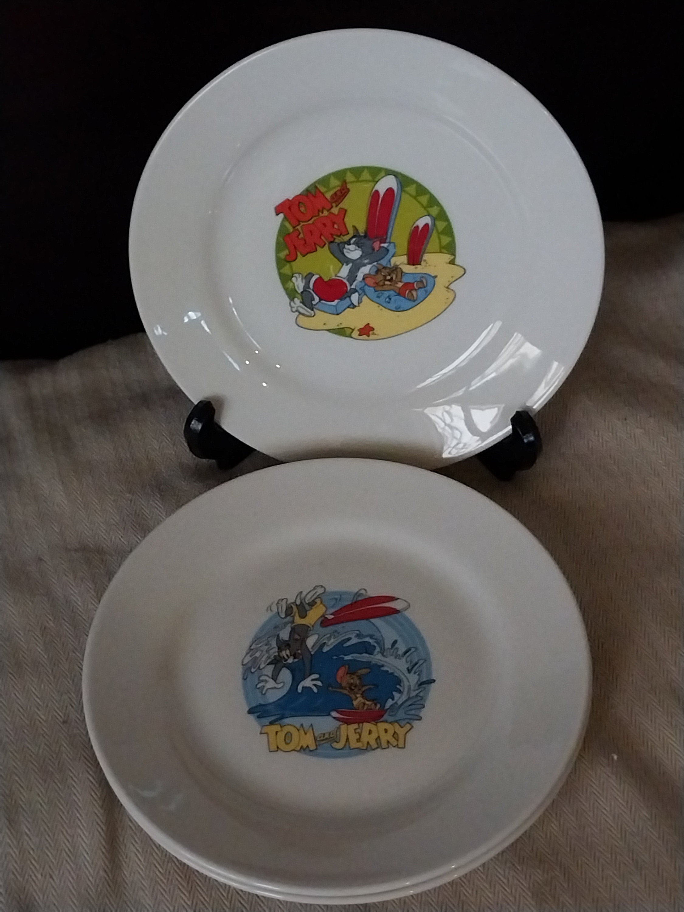 Tom Jerry Plate - Etsy