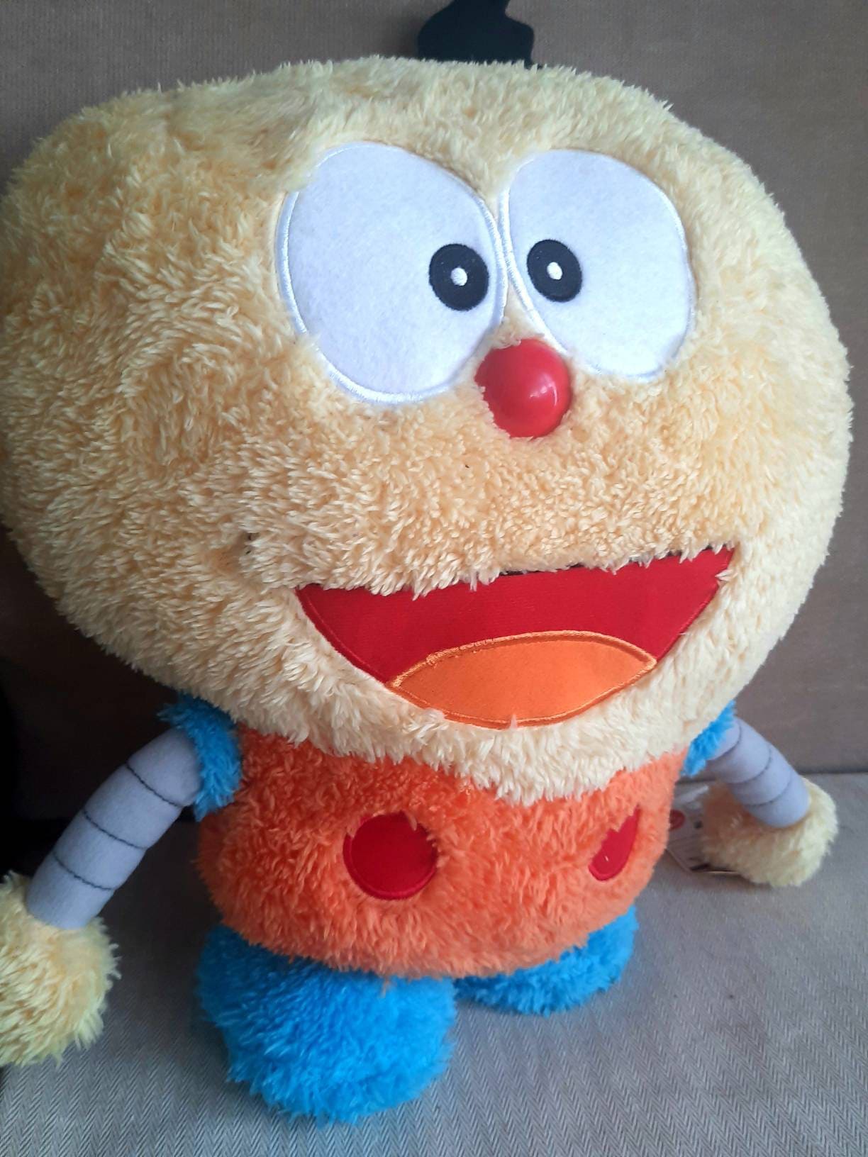 Korosuke Big Head Robot Plush- Japanese Manga Series Kiteretsu