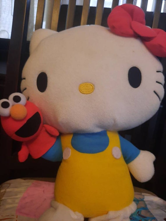 hello kitty elmo plush