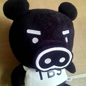 Two for One: 14&quot; BooBo Pig Plush - Tokyo Broadcasting System&#39;s mascot; Tag