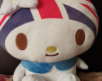 ヴィンテージ ハローキティ ブラウンベア ぬいぐるみ ソフトトイ