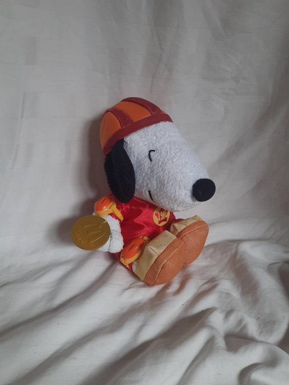 さちまる✨00s SNOOPY XL相当 Two for One - Vintage 2000 Snoopy Japan Mcdonalds Peanuts 50th