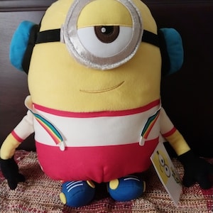 17&quot; Sega Minions The Rise Of Gru Plush; Like New & Tag