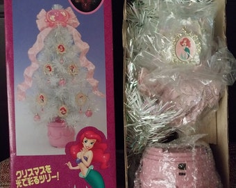 ON HOLD: Vintage Little Mermaid Disney Japan Princess Christmas Tree; New in Box. Never Used. For Japan Market.