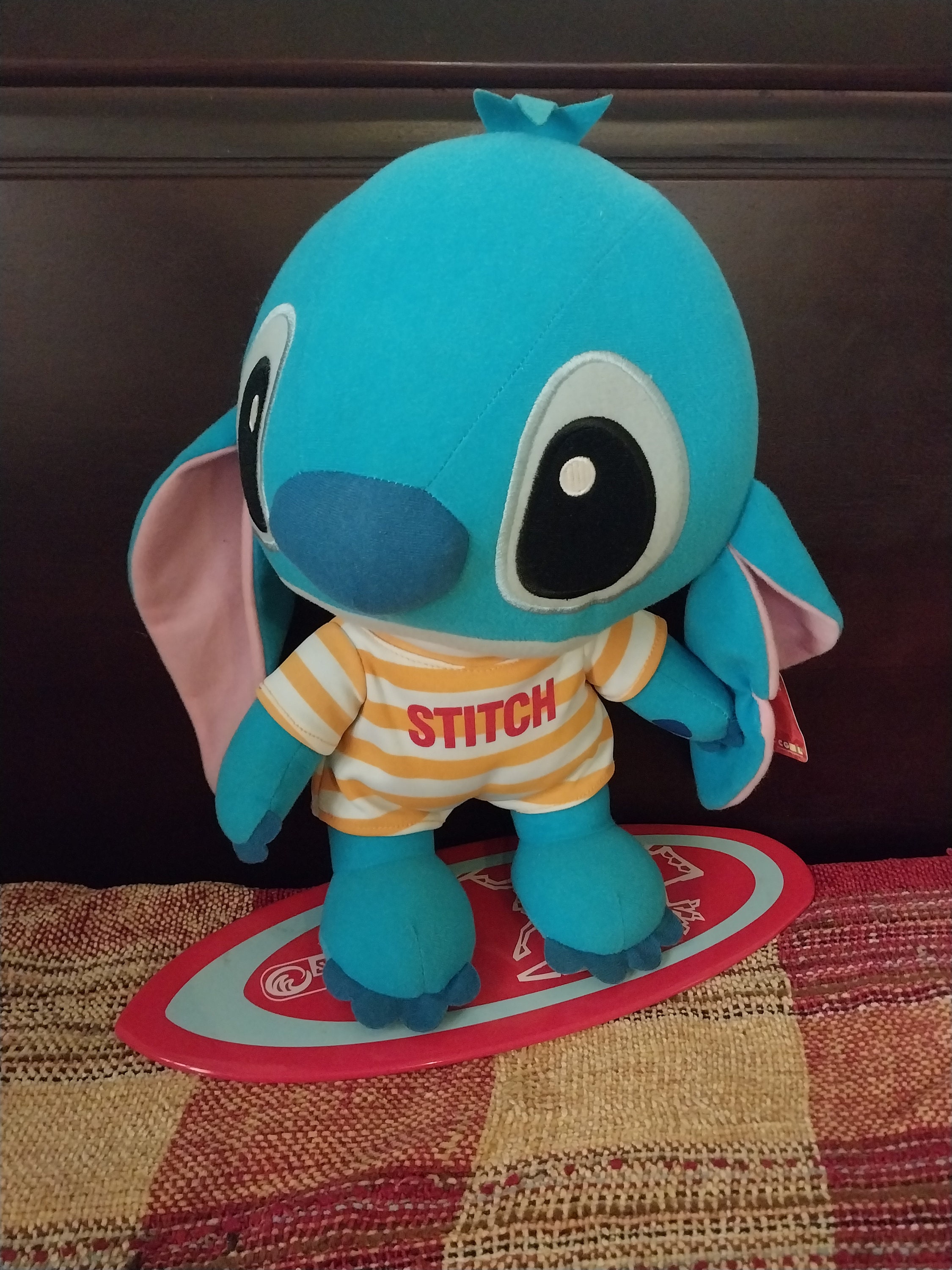 Disney Kawaii Stitch Plush Toy Stuffed Animals Doll Cartoon Cute Sofa Sleeping Soft Pillow Room Decor Anime Peluche Gift