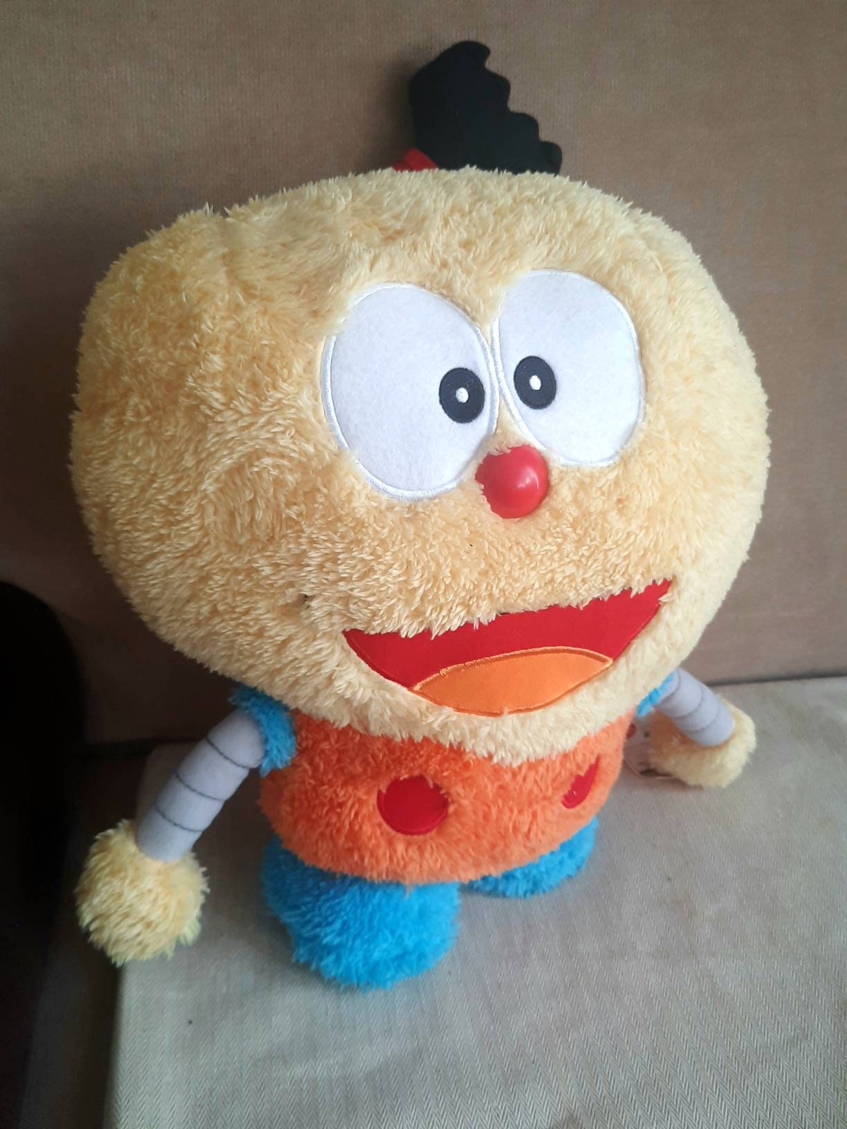 Korosuke Big Head Robot Plush- Japanese Manga Series Kiteretsu