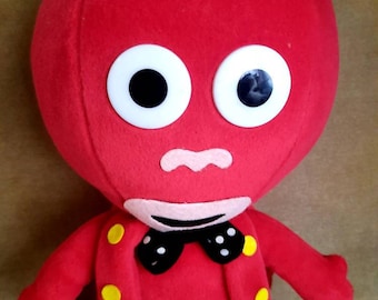 1999 Super Rare Kure Kure Takora -Japan 1970s TV show - Greedy Octopus Kaiju Kawaii Plush Tags Japan Exclusive Rare Find