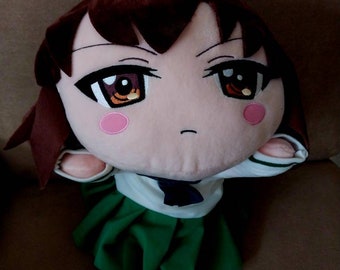 16" Girls und Panzer Maho Nishizum Sega  Nesoberi Plush with Tag; Like New!