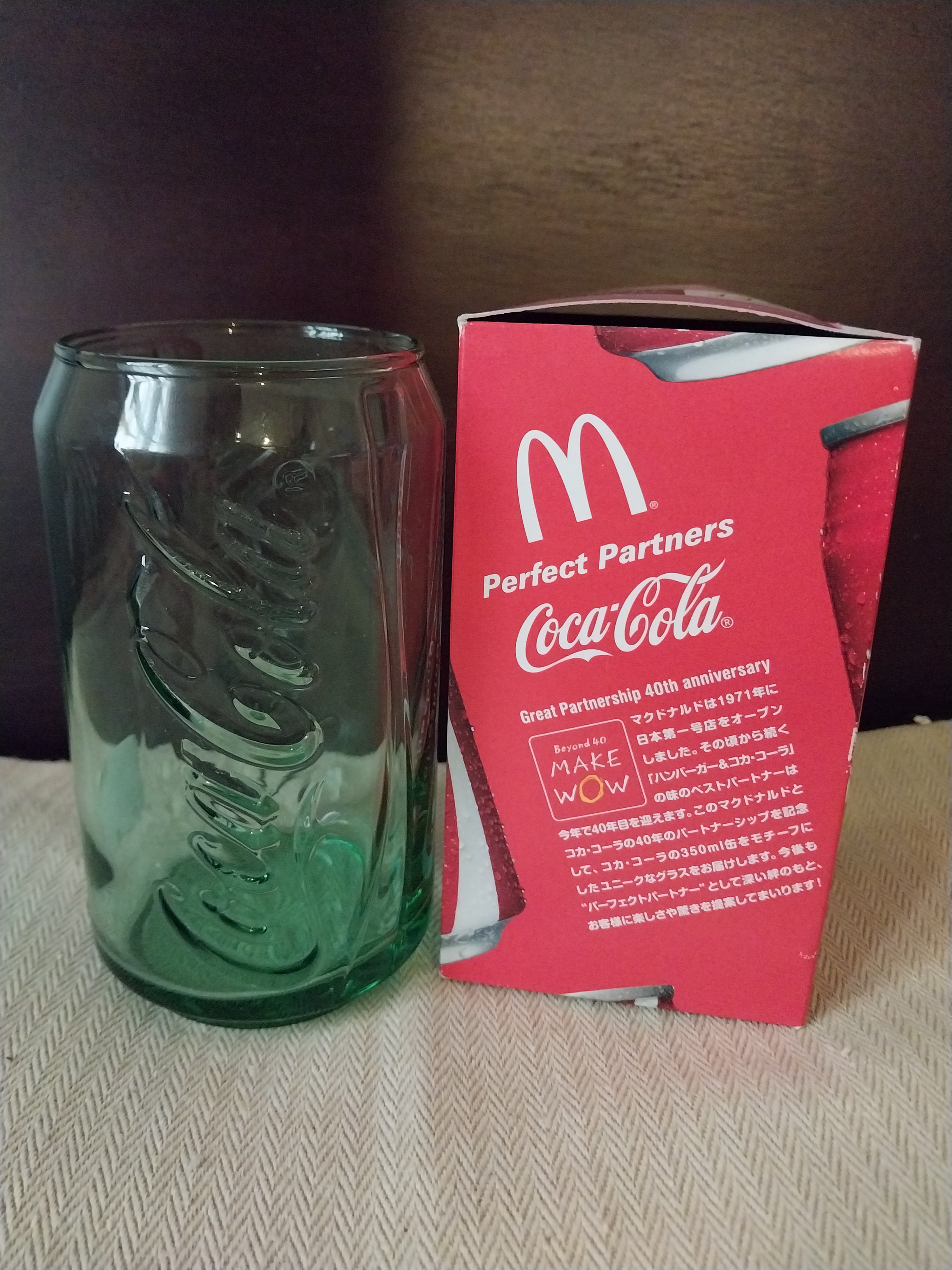 ヴィンテージ 5インチ コカコーラ x マクドナルド 40周年記念