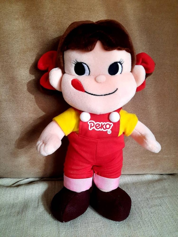 PekoとPokoのレトロクッション（青・赤） 非売品 Amazon.co.jp: 品レトロポップ 不二家 ペコちゃん ポコちゃん 缶