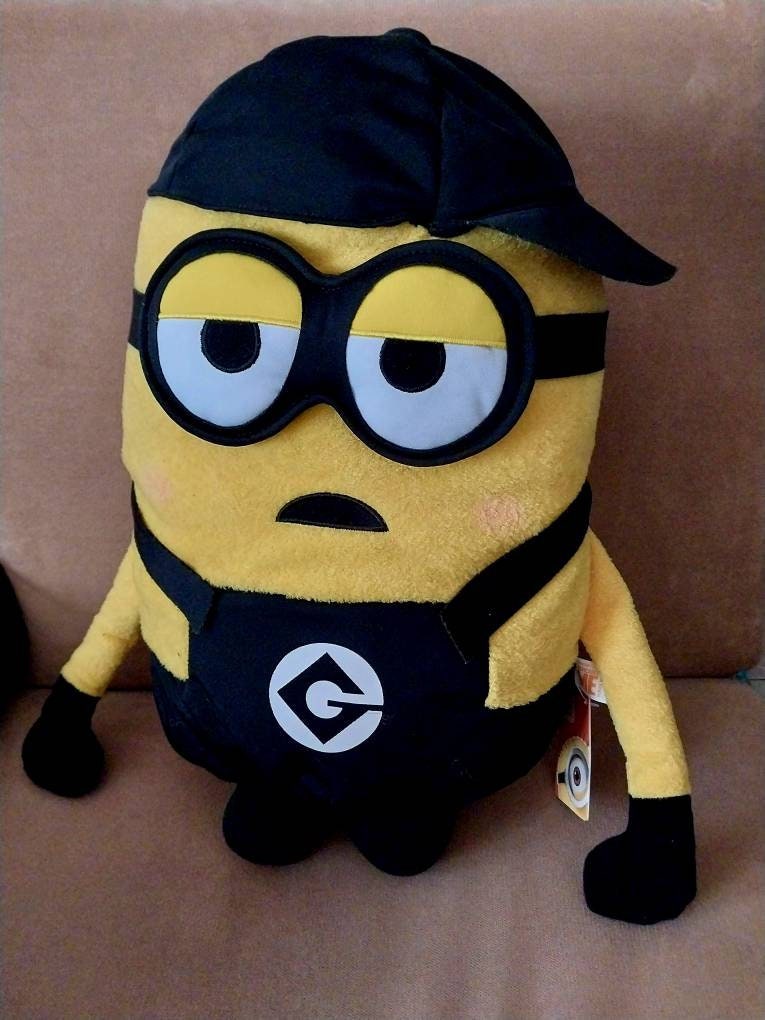 Despicable Me Minions Nylon Lunch Bag Zipper Lunchbox Carry Bag Buddies  Black Inspired by You.