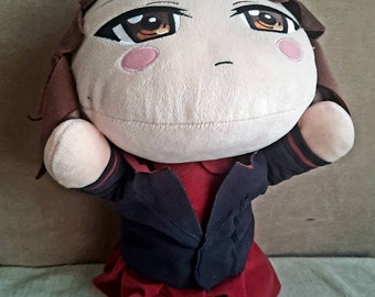 Sega Maho Nishizumi Girls und Panzer, Motto Love Love Sakusen Desu! NESOBERI 16 inch Solid Kawaii Rare Plush