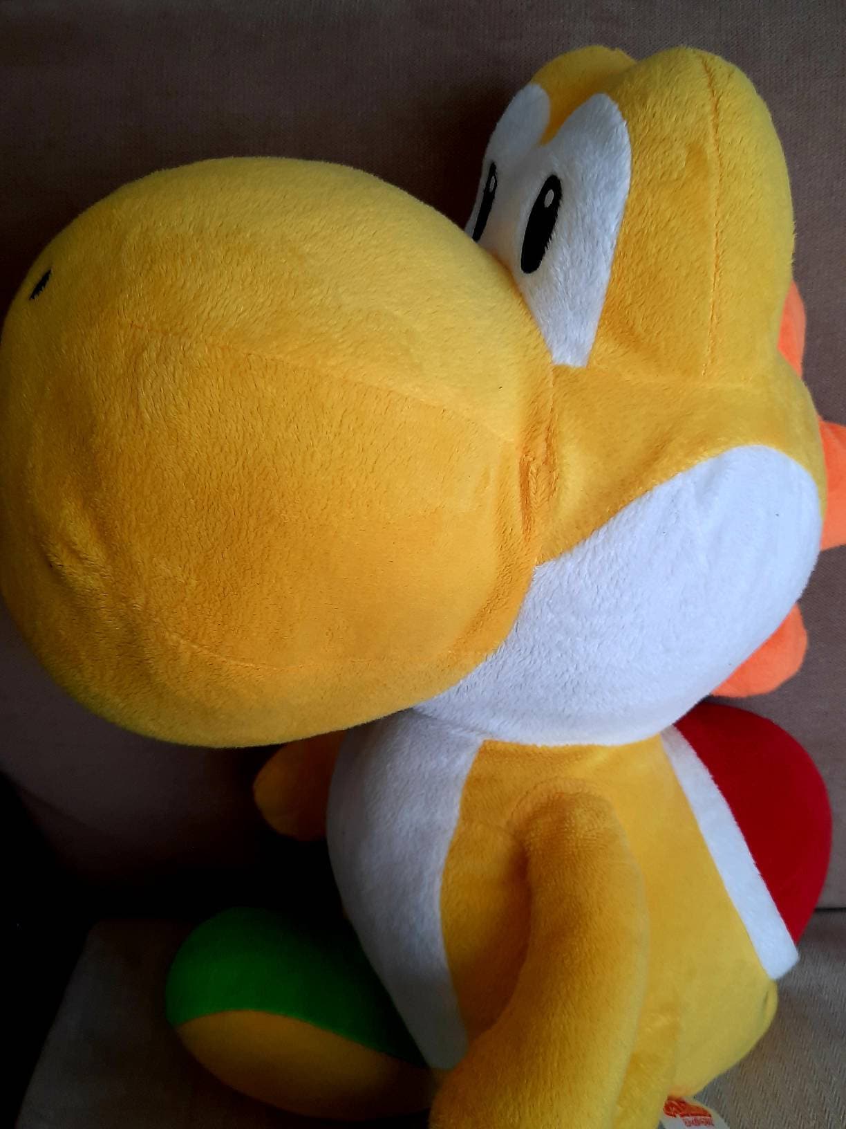 スーパーマリオ ヨッシー 大型 黄色 18インチ ぬいぐるみ 状態良好