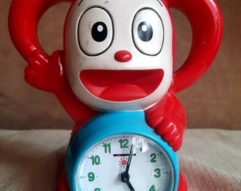Talking Korasho Clock - in Working Order; Rare Find, Kawaii Exclusive to Japan - Korasho no Kaitei Wakuwaku Daibouken!