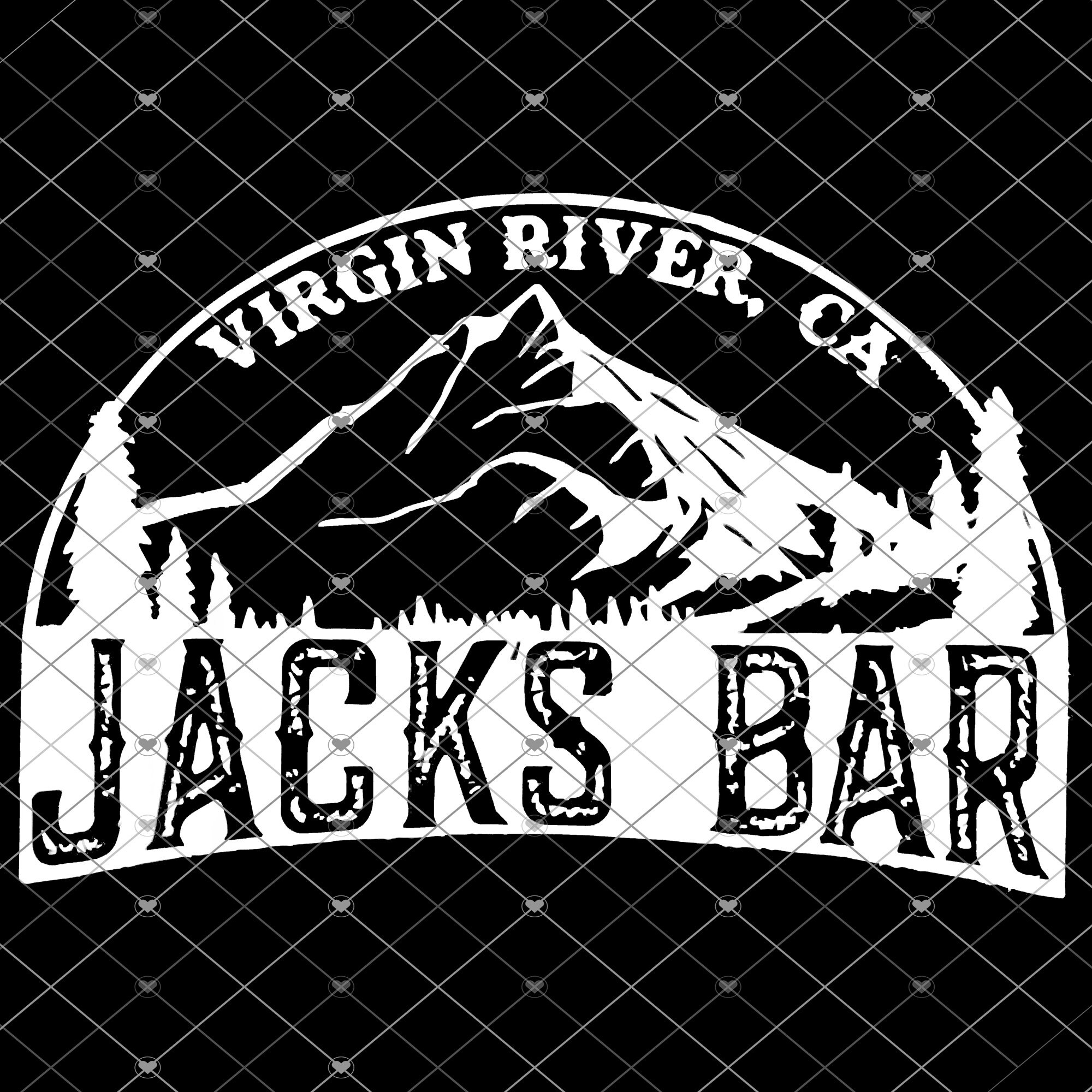 Virgin River Jack's Bar PNG Etsy