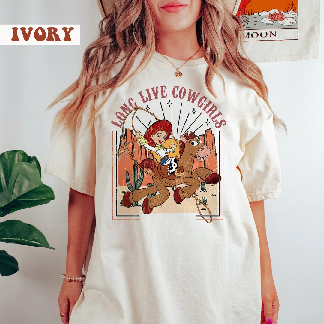 Vintage Disney Toy Story Jessie Shirt Long Live Cowgirls - Etsy