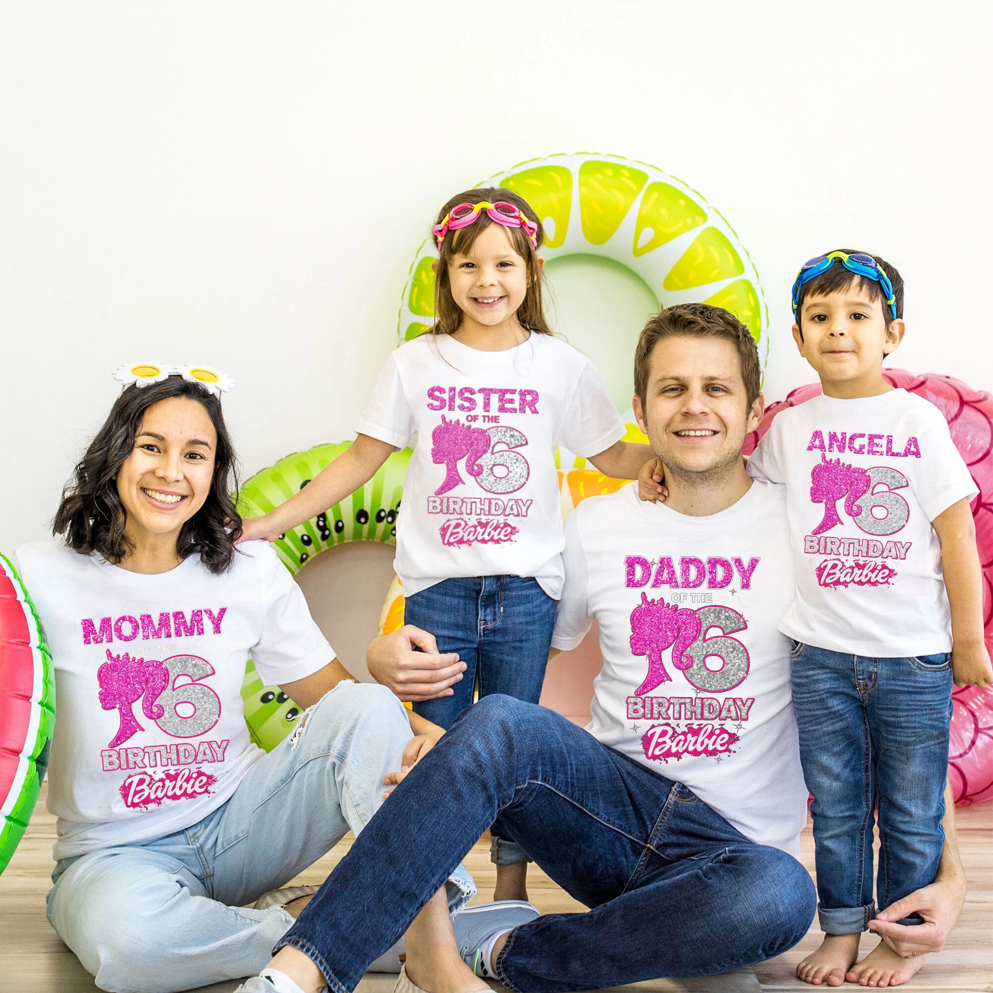 Playeras de barbie para niñas sales