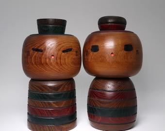 ヴィンテージ小林伊之助こけし (32 センチメートル/12.6 インチ