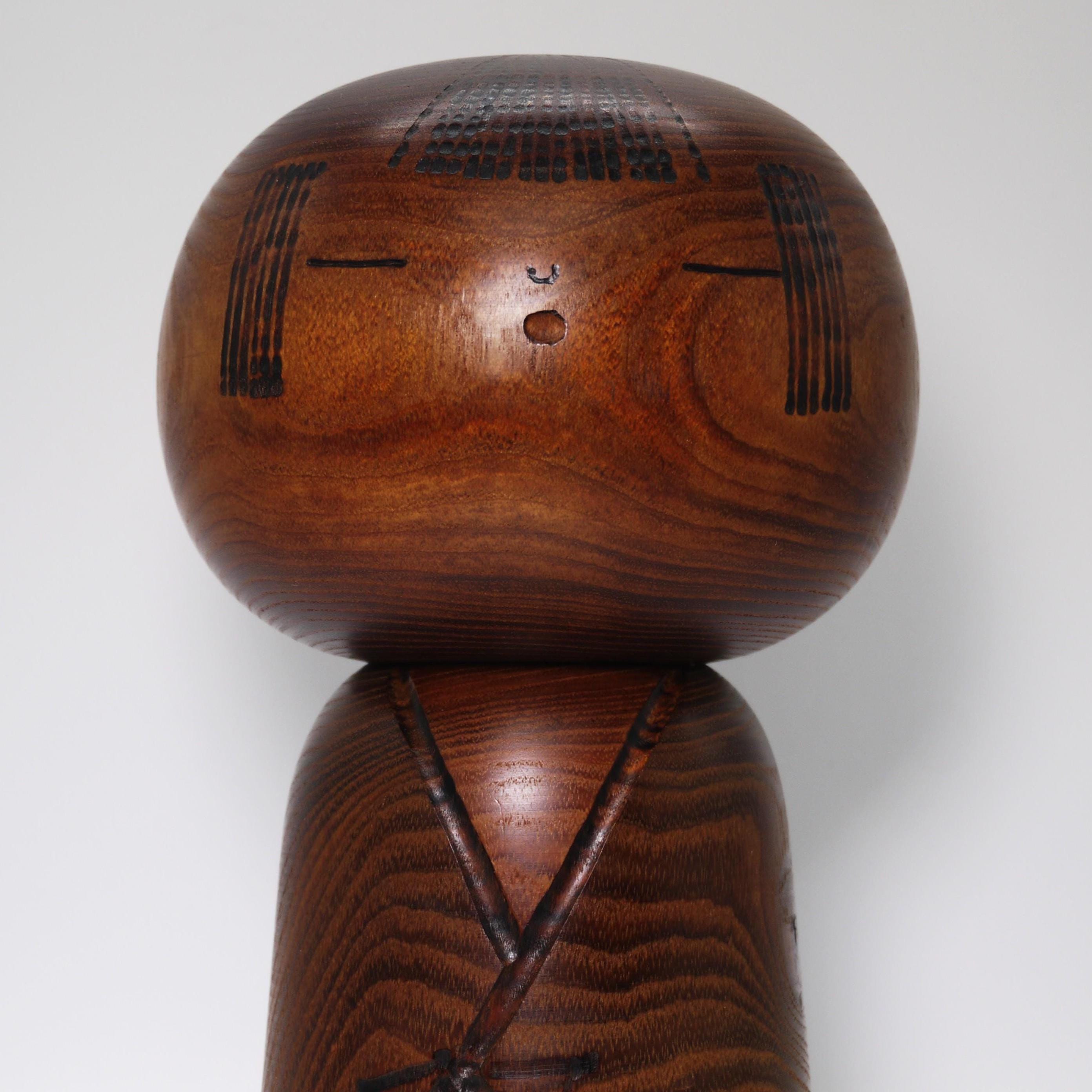 伝統こけし 15本まとめて 村上健一の木製こけし人形2体セット