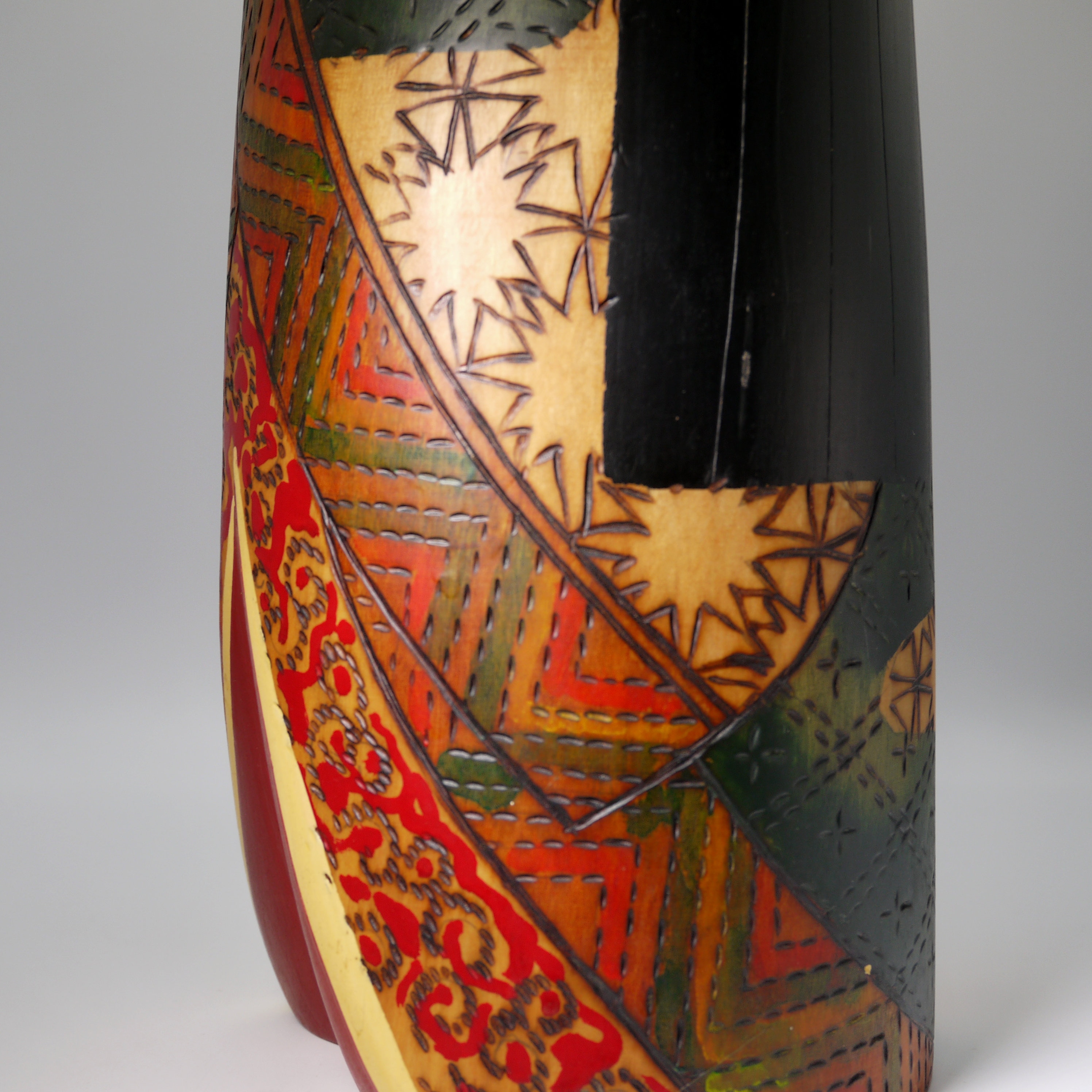 特大　創作こけし　小林伊之助 作　日本人形 木工芸 創作こけし 小林伊之助 作 日本人形 木工芸 - メルカリ