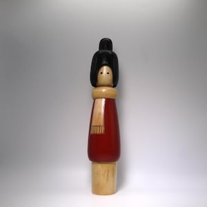 SHIDO Shozan Vintage Kokeshi (28.5cm/11.2&quot;) - Japanese Sosaku Creative Wood Doll
