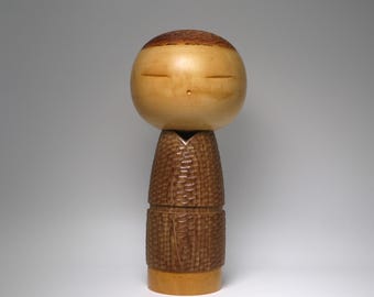 Large Vintage MIYAJIMA Muhitsu Creative Kokeshi Doll 43cm / 16.9