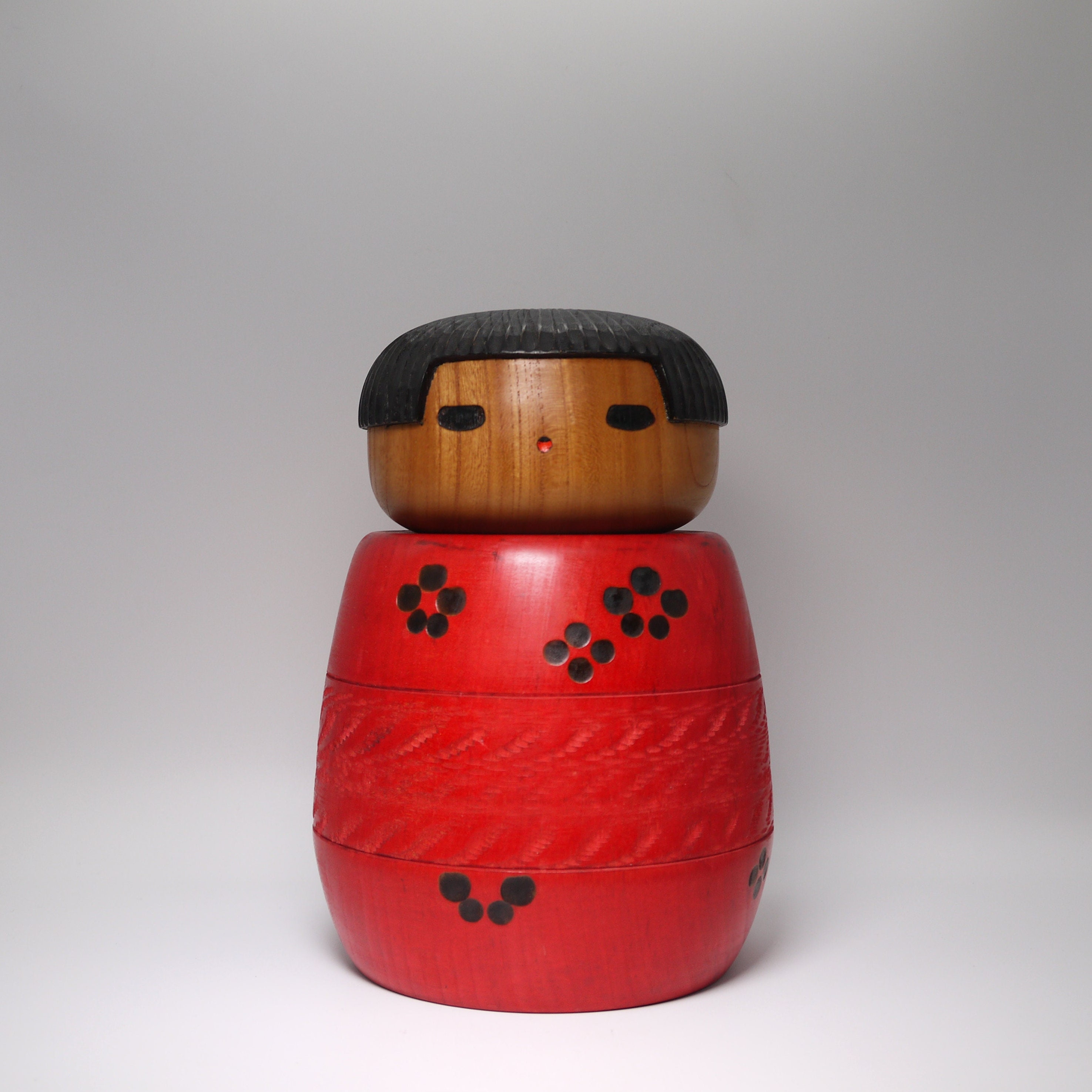 山中三平 ヴィンテージこけし（29cm/11.4インチ）、日本の創作人形 