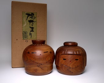 小林伊之助こけし (36 cm/14.2 インチ)、ヴィンテージ日本の