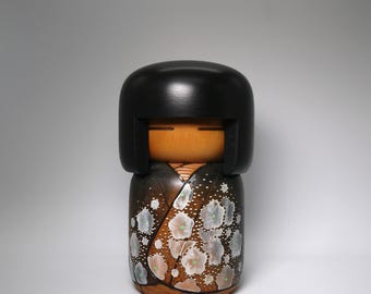 Large Vintage MIYAJIMA Muhitsu Creative Kokeshi Doll 43cm / 16.9