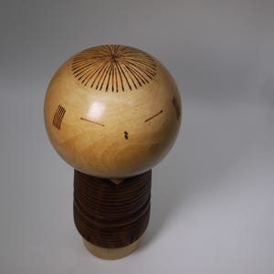 vintage SHIDO Shozan Kokeshi Puppe, 26 cm Puppe, Versandkostenfrei
