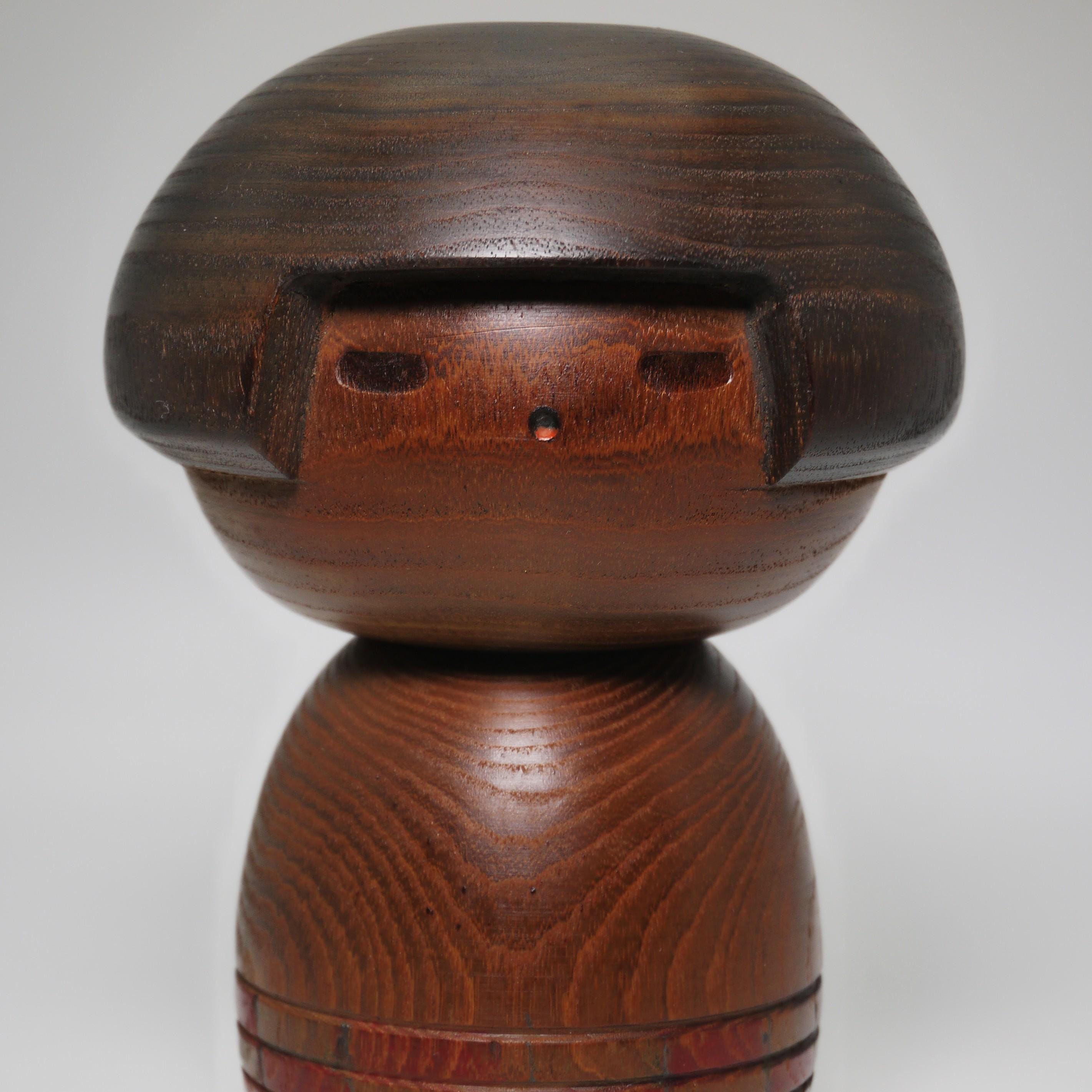 山中三平 ヴィンテージこけし (13 cm /5.1インチ)、日本の創作創作木製