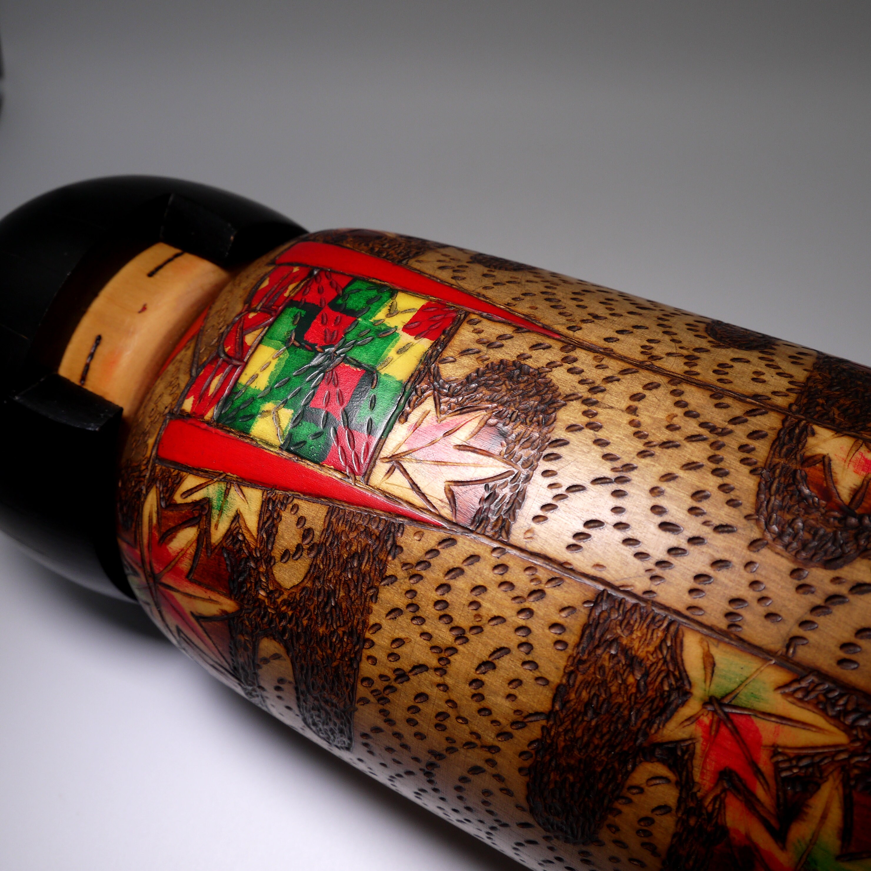 ヴィンテージ小林伊之助こけし (32 センチメートル/12.6 インチ