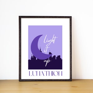 Light It Up Digital Print | SJM | Booktok | Crescent City Wall Art | Bookish Decor