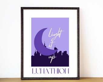 Light It Up Digital Print | SJM | Booktok | Crescent City Wall Art | Bookish Decor