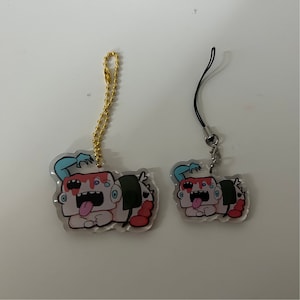 Lobotomy corporation/Library of Ruina: Nothing There 1.5&quot; phone charm, 2&quot; charm